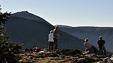 Malá Úpa: tady kon�í asfalt a za�íná pohoda