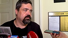 eporyjský starosta Pavel Novotný u Mstského soudu v Praze (29. dubna 2025)