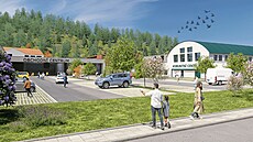 Obec Karolinka by chtěla bývalý areál skláren a bytový dům odkoupit od majitele...