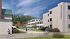 Obec Karolinka by chtěla bývalý areál skláren a bytový dům odkoupit od majitele...