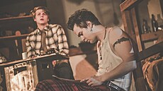 Tomá� Dalecký a Daniel Kadlec v p�edstavení Kurt a Sid