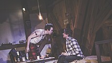 Tomá� Dalecký a Daniel Kadlec v p�edstavení Kurt a Sid