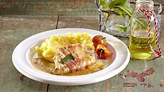 Saltimbocca s polentou + stepy