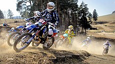 Krajský p�ebor se jezdí i na trati v Jinín� u Strakonic.