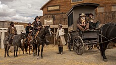 Snímek ukazuje scénu z filmu �Rust�.