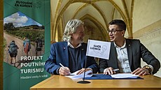 Franti�ek Talí� (vpravo) je od roku 2024 nám�stkem ministra pro �ivotní...