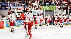 Hokejisté Olomouce se radují ze setrvání v extralize, Jihlavu v barái porazili...