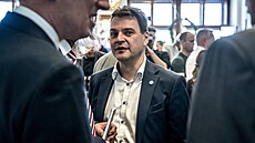 Petr Macinka na k�tu knihy Václava Klause Od Bene�e po Ukrajinu: 80 let od...