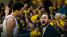 Ústí nad Labem, 20. 4. 2025. Basketbalová liga NBL, Sluneta Ústí nad Labem -...