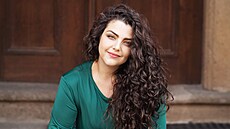 Dirigentka Michaela Rózsa R��i�ková z hradecké Filharmonie