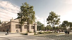 Vizualizace plánované budoucí podoby olomoucké trnice