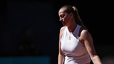 Petra Kvitová je zklamaná ze svého výkonu na turnaji v Madridu.