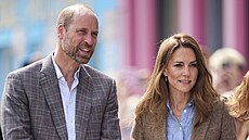 Princ William a princezna Kate na náv�t�v� Skotska v Tobermory (29. dubna 2025)