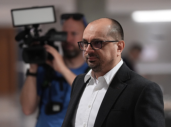 Podnikatel Pavel Dovhomilja obvin�ný v kauze Dozimetr (30. duben 2025)