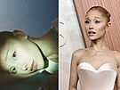 Hereka a zpvaka Ariana Grande sebe samu prezentuje na sociálních sítích jako...