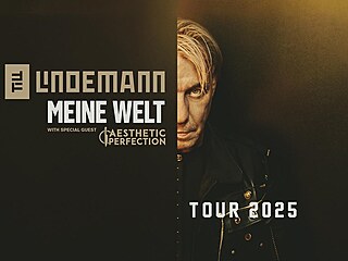 Till Lindemann na tour Meine Welt