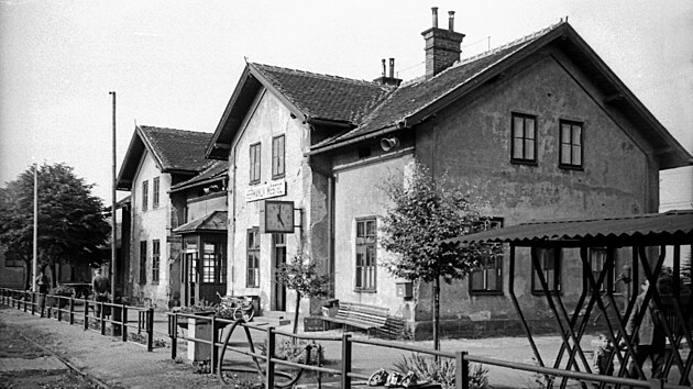 Stanice He�man�v M�stec, 17. �ervna 1967. GPS: 49.9512617N, 15.6588714E