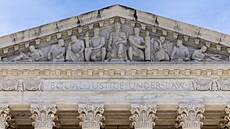 Nejvy��í soud Spojených stát� amerických ve Washingtonu.