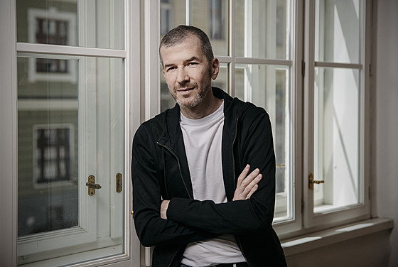 Moderátor Jakub elezný na snímku z roku 2019