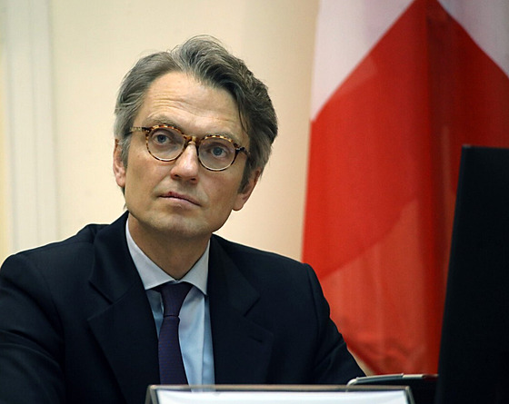 �védský národní bezpe�nostní poradce Tobias Thyberg (2. února 2022)