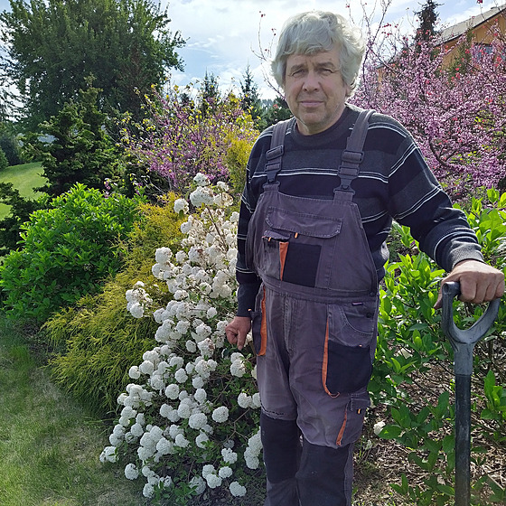 Jan Mejst�ík otevírá arboretum ve V�enorech ji� podvanácté.