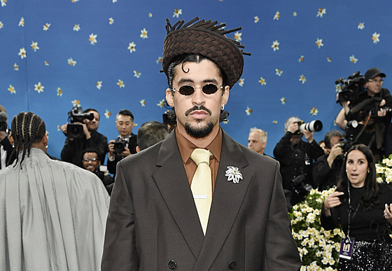 Bad Bunny na Met Gala v New Yorku (5. kv�tna 2025)