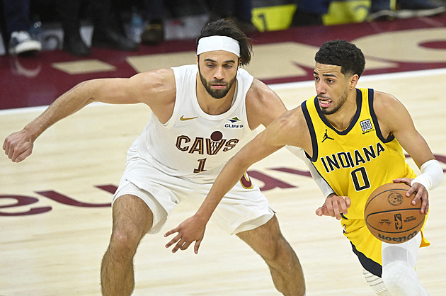 Indiana v NBA opět porazila Cleveland, Haliburton rozhodl sekundu před koncem