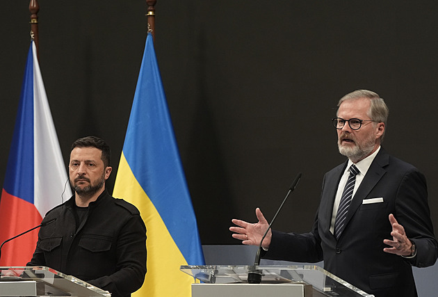 Ukrajina se na nás může spolehnout, řekl Fiala. Česko pomůže s výcvikem pilotů