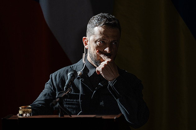 Absolutně oddaný „dvojník“. Zelenského v Praze hlídá muž, který zná každý jeho krok