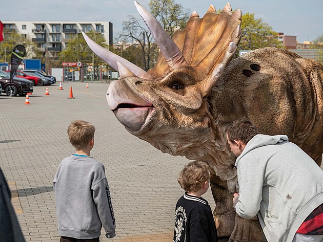 Zbavn park DinoLive v Praze