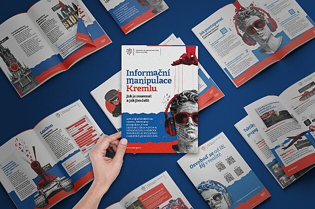Ministerstvo zahrani�ních v�cí p�edstavuje bro�uru Informa�ní manipulace...