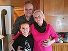 Denisa Radov z Ostravy se svou rodinou.