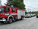 Prask policie a zchrann sluba vyjdly k ppadu stedn zvan...
