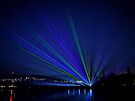 Laserov show na jabloneck pehrad (30. dubna 2025)