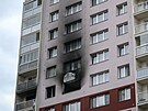 V sedmm podla panelovho domu v Ostrav - Dubin zejm vybuchla...