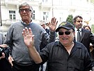 MFFKV - Jií Bartoka a Danny DeVito - Karlovy Vary (6. ervence 2007)