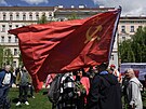 Komunisté si na pra�ském Klárov� p�ipomínají 80. výro�í konce druhé sv�tové...