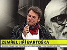 Vojtch Dyk si na poest Bartoky zapálil v televizním studiu