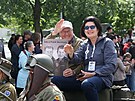Slavnosti svobody. Jízdou historických vojenských vozidel Conwoy of Liberty...