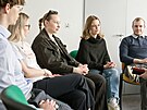 Studenti Zpadoesk  univerzity v Plzni diskutovali s redaktorkou MF DNES...