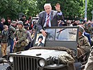 Slavnosti svobody. Jízdou historických vojenských vozidel Conwoy of Liberty...
