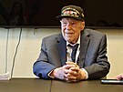 Americk vetern Harry Humason se do Evropy vrtil po 80 letech. V Plzni...