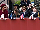 Princezna Kate, princezna Charlotte, princ George, princ Louis a princ William...