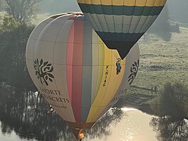 Sout� ultralehkých balon� Lety v Letech (kv�ten 2025)