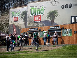 Zbavn park DinoLive v Praze
