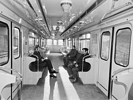 Dne 22. listopadu 1973 se uskute�nila první zku�ební jízda sov�tské soupravy...