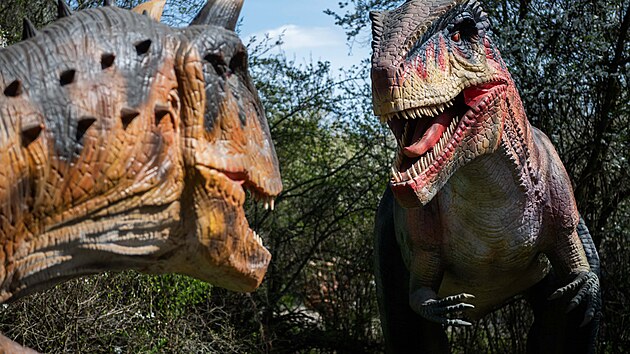 Zbavn park DinoLive v Praze