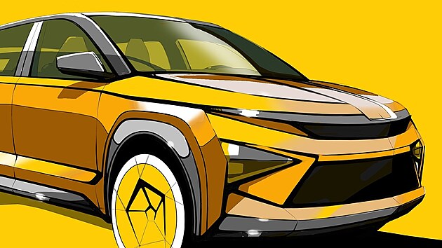 Nezávislý designér navrhl podobu nové �kody Karoq