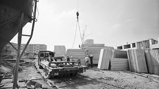 Ji�n� M�sto. S�dli�t� H�je v roce 1974.