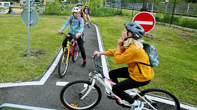 V eskch Budjovicch oteveli opraven dopravn hit, kter m nov pronajat msto.